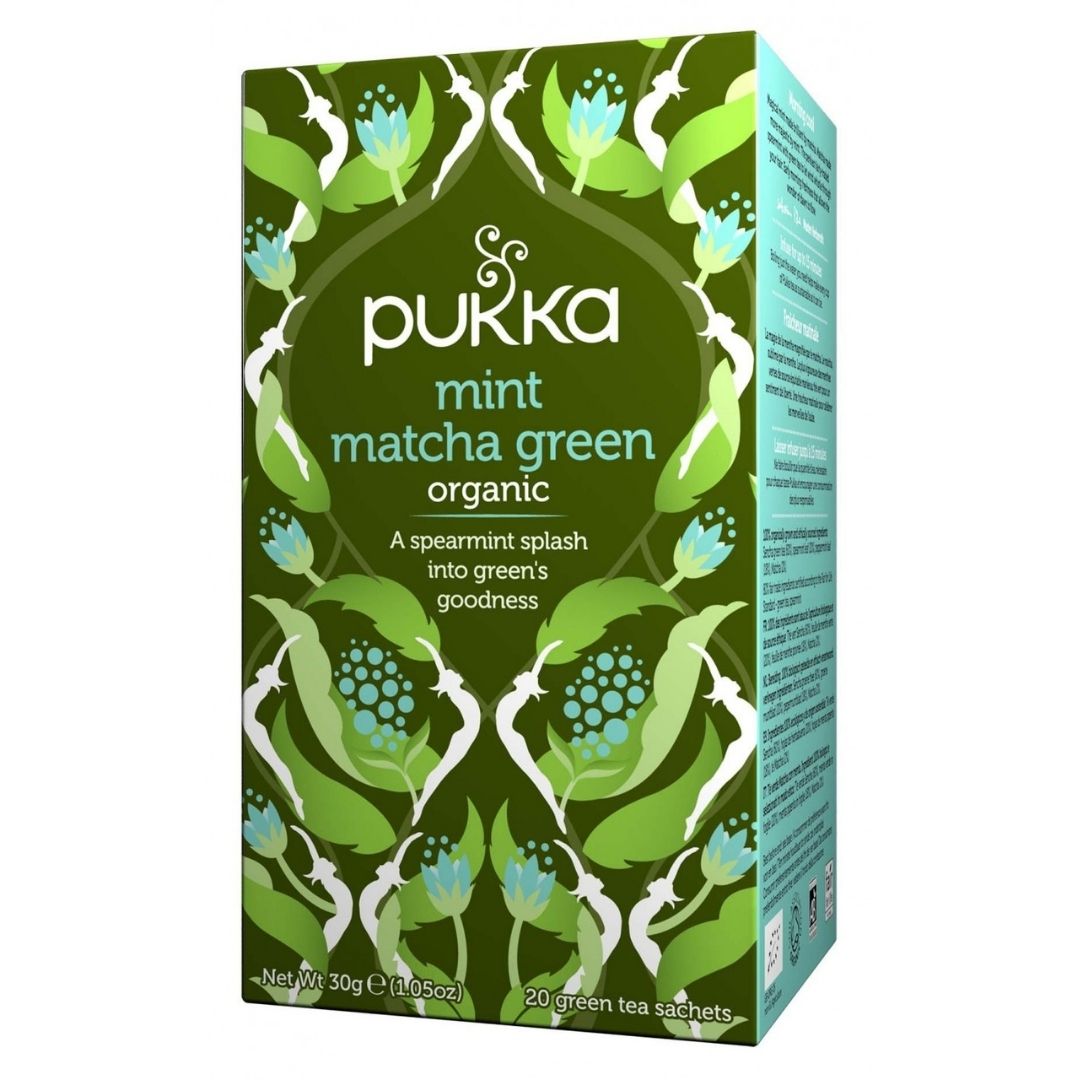 PUKKA MINT MATCHA GREEN